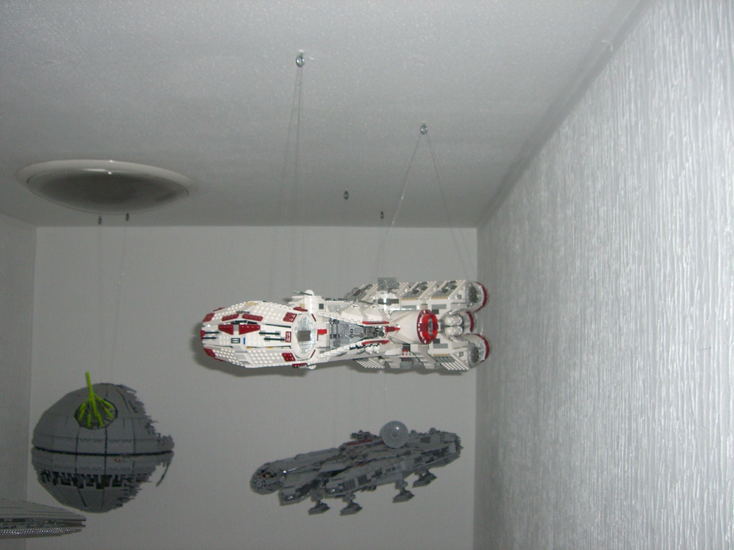 Blockade Runner & Others Hanging in Stairwell